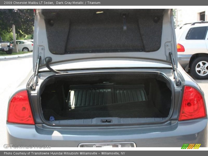Dark Gray Metallic / Titanium 2009 Chevrolet Malibu LT Sedan