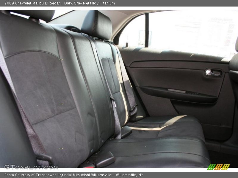 Dark Gray Metallic / Titanium 2009 Chevrolet Malibu LT Sedan