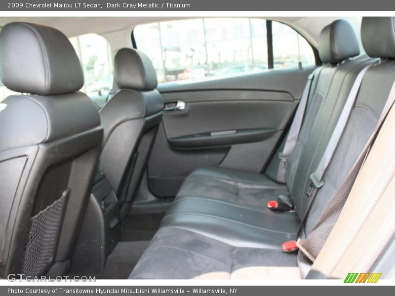 Dark Gray Metallic / Titanium 2009 Chevrolet Malibu LT Sedan