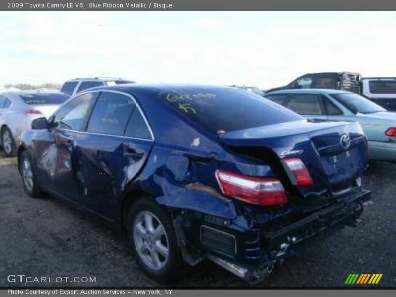 Blue Ribbon Metallic / Bisque 2009 Toyota Camry LE V6