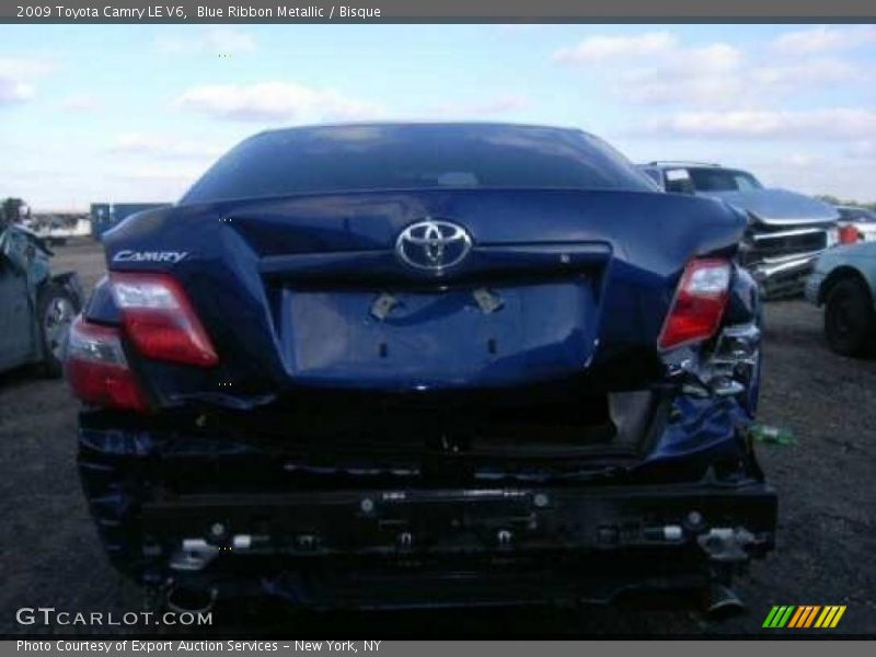 Blue Ribbon Metallic / Bisque 2009 Toyota Camry LE V6