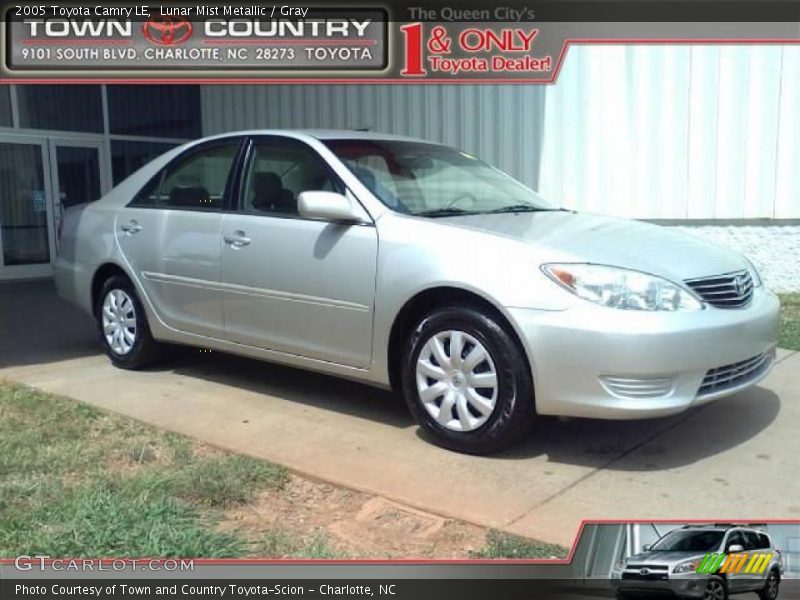 Lunar Mist Metallic / Gray 2005 Toyota Camry LE