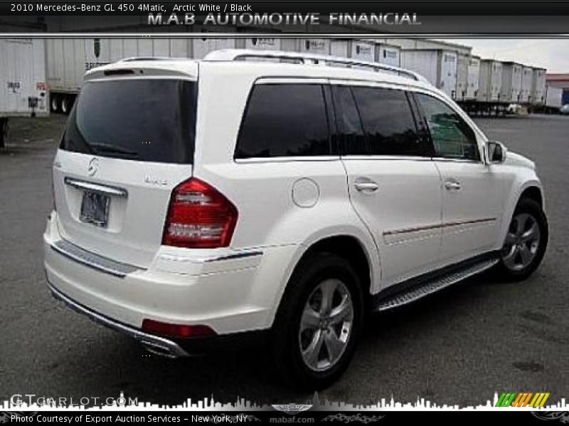 Arctic White / Black 2010 Mercedes-Benz GL 450 4Matic