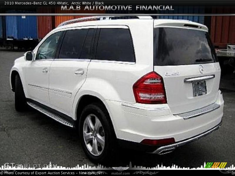 Arctic White / Black 2010 Mercedes-Benz GL 450 4Matic