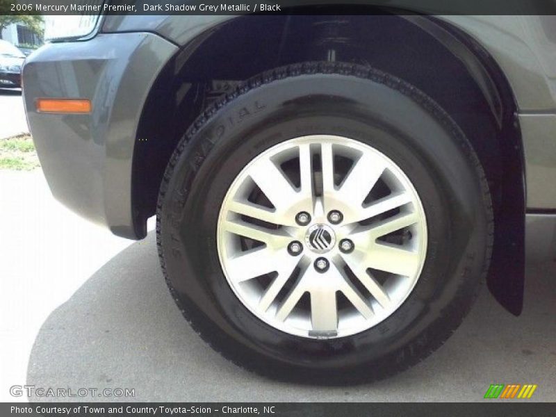 Dark Shadow Grey Metallic / Black 2006 Mercury Mariner Premier