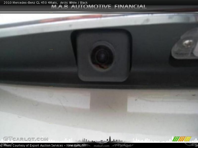 Arctic White / Black 2010 Mercedes-Benz GL 450 4Matic