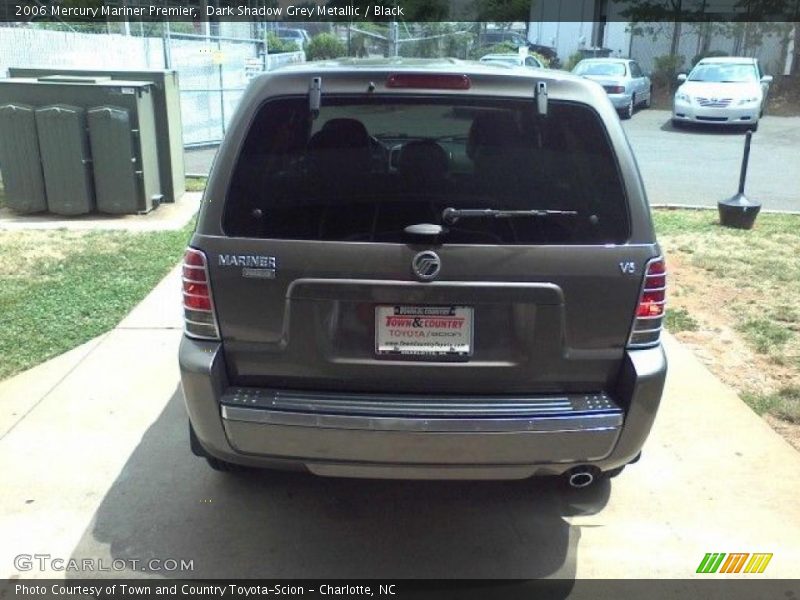 Dark Shadow Grey Metallic / Black 2006 Mercury Mariner Premier