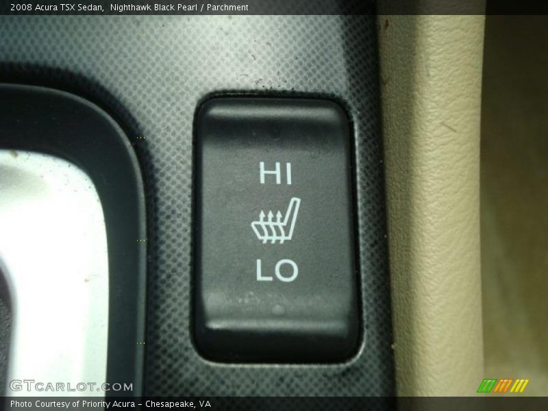 Nighthawk Black Pearl / Parchment 2008 Acura TSX Sedan