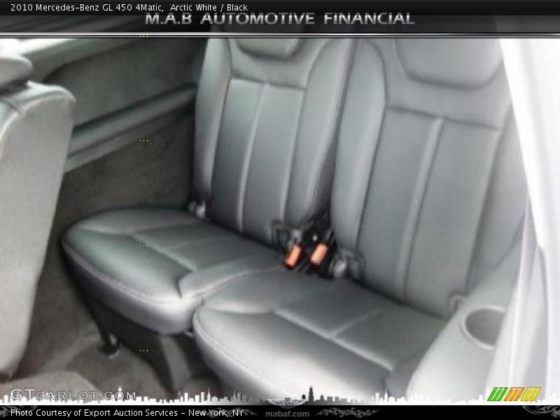 Arctic White / Black 2010 Mercedes-Benz GL 450 4Matic
