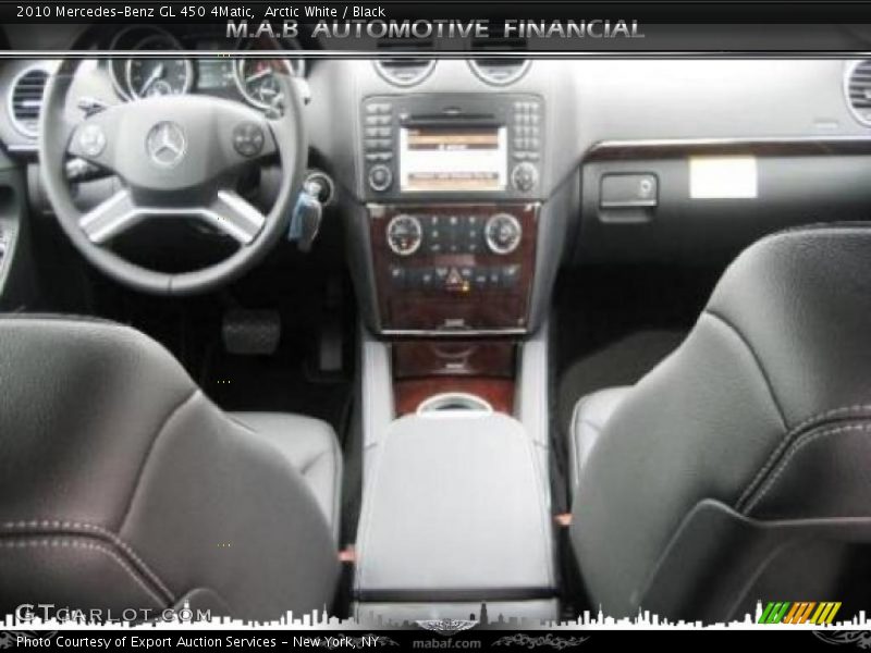 Arctic White / Black 2010 Mercedes-Benz GL 450 4Matic