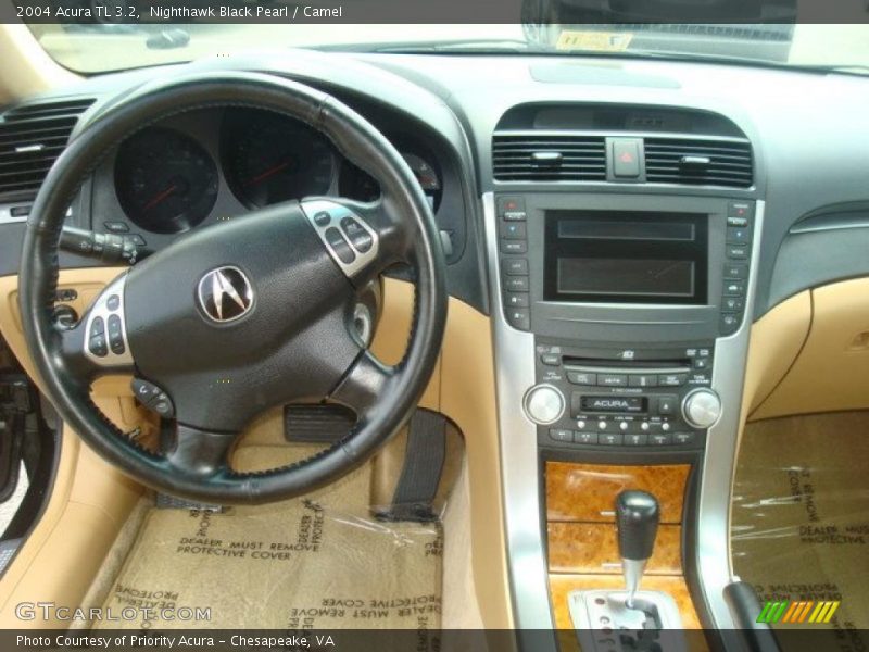 Nighthawk Black Pearl / Camel 2004 Acura TL 3.2