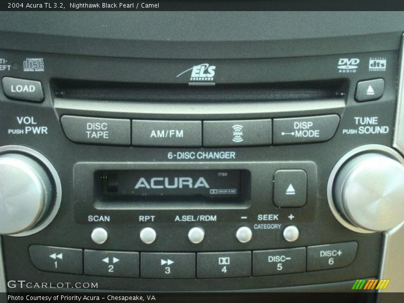Nighthawk Black Pearl / Camel 2004 Acura TL 3.2