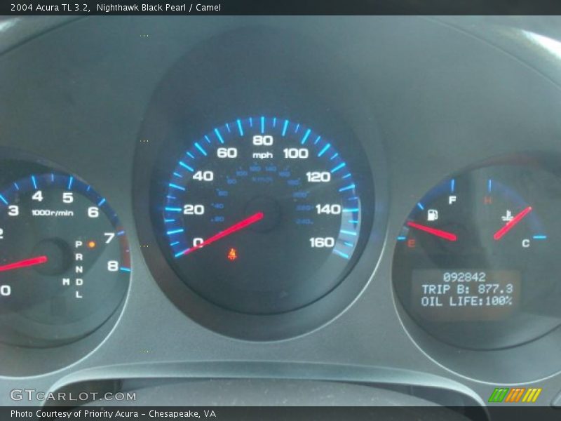 Nighthawk Black Pearl / Camel 2004 Acura TL 3.2