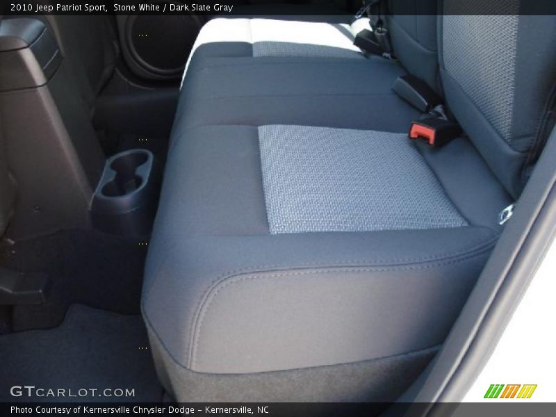 Stone White / Dark Slate Gray 2010 Jeep Patriot Sport