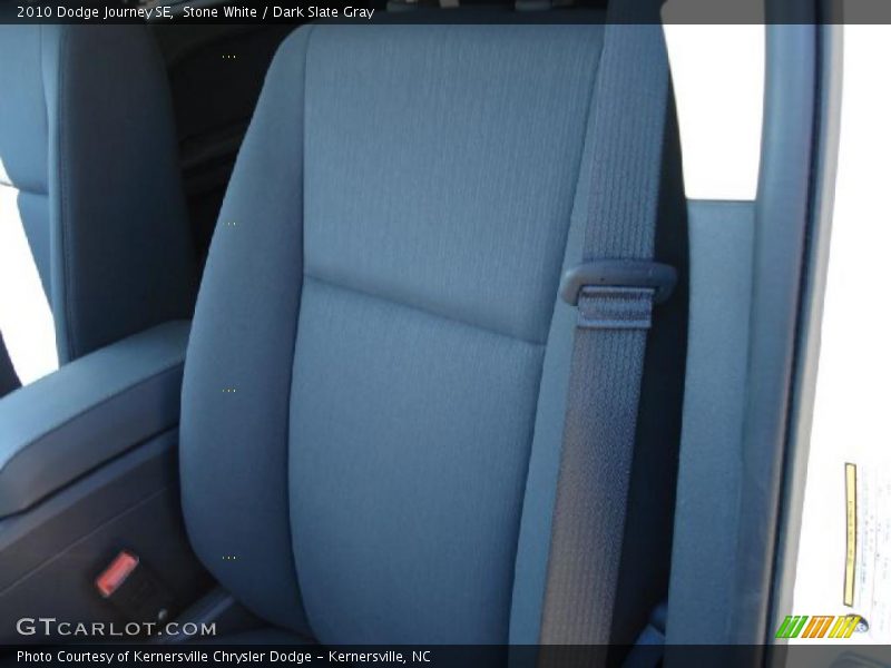 Stone White / Dark Slate Gray 2010 Dodge Journey SE