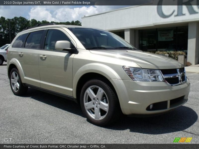 White Gold / Pastel Pebble Beige 2010 Dodge Journey SXT