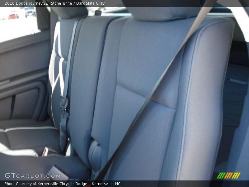 Stone White / Dark Slate Gray 2010 Dodge Journey SE