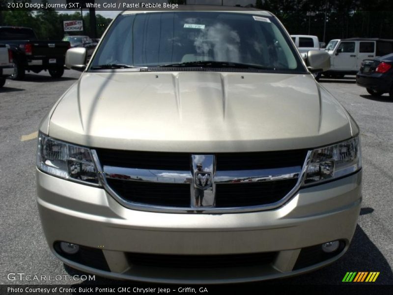 White Gold / Pastel Pebble Beige 2010 Dodge Journey SXT
