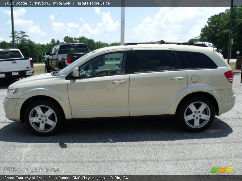 White Gold / Pastel Pebble Beige 2010 Dodge Journey SXT