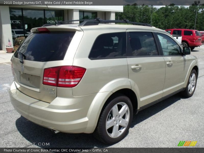 White Gold / Pastel Pebble Beige 2010 Dodge Journey SXT