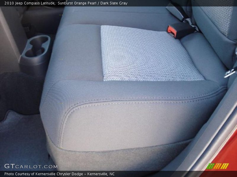 Sunburst Orange Pearl / Dark Slate Gray 2010 Jeep Compass Latitude