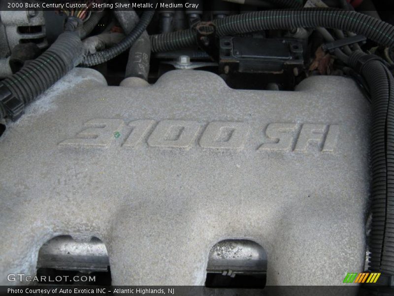 Sterling Silver Metallic / Medium Gray 2000 Buick Century Custom