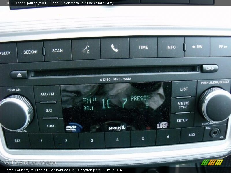 Bright Silver Metallic / Dark Slate Gray 2010 Dodge Journey SXT