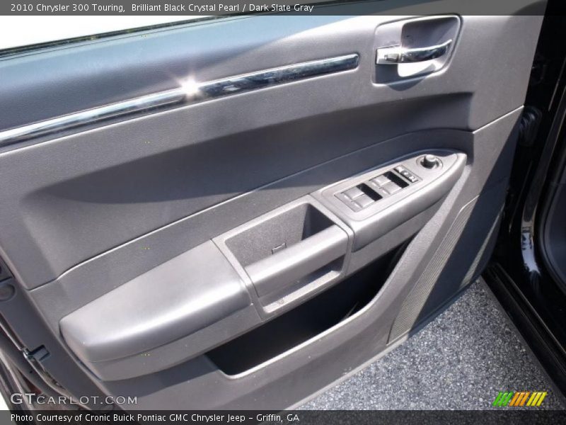 Brilliant Black Crystal Pearl / Dark Slate Gray 2010 Chrysler 300 Touring