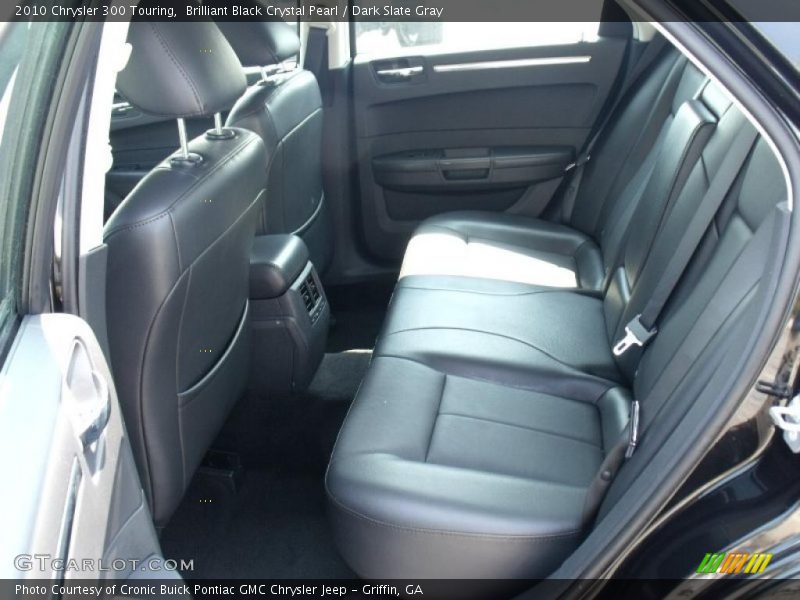 Brilliant Black Crystal Pearl / Dark Slate Gray 2010 Chrysler 300 Touring
