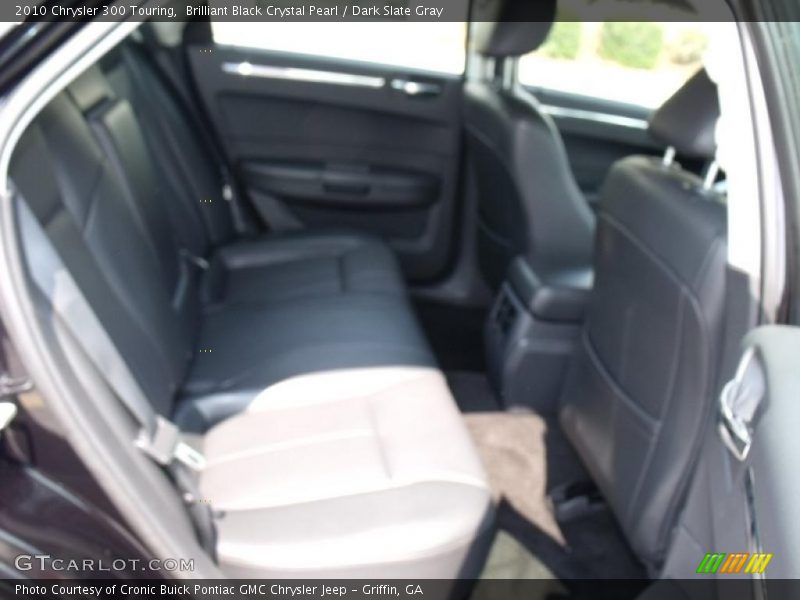 Brilliant Black Crystal Pearl / Dark Slate Gray 2010 Chrysler 300 Touring