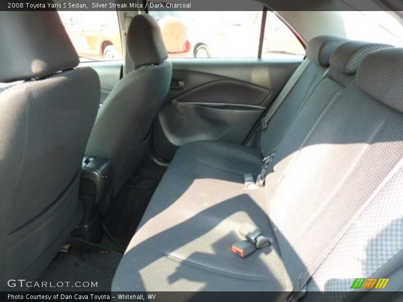 Silver Streak Mica / Dark Charcoal 2008 Toyota Yaris S Sedan