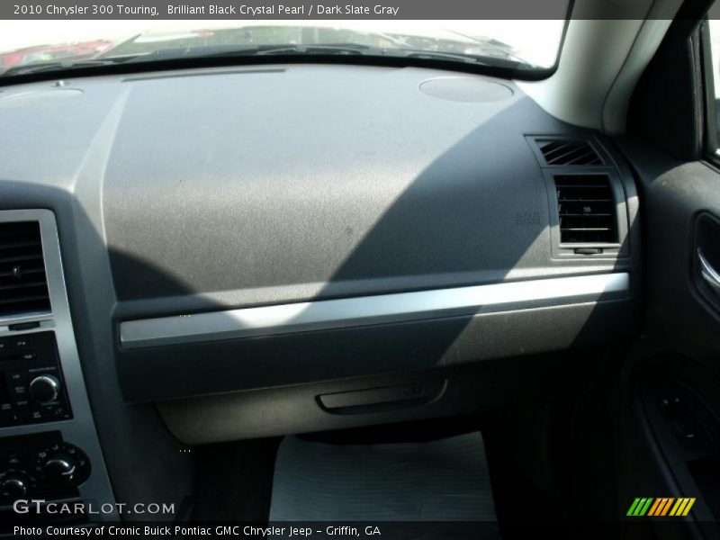 Brilliant Black Crystal Pearl / Dark Slate Gray 2010 Chrysler 300 Touring