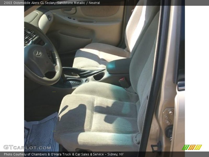 Sandstone Metallic / Neutral 2003 Oldsmobile Alero GL Sedan