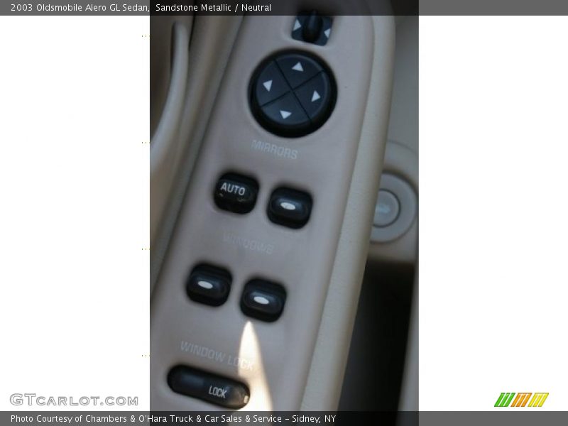 Sandstone Metallic / Neutral 2003 Oldsmobile Alero GL Sedan