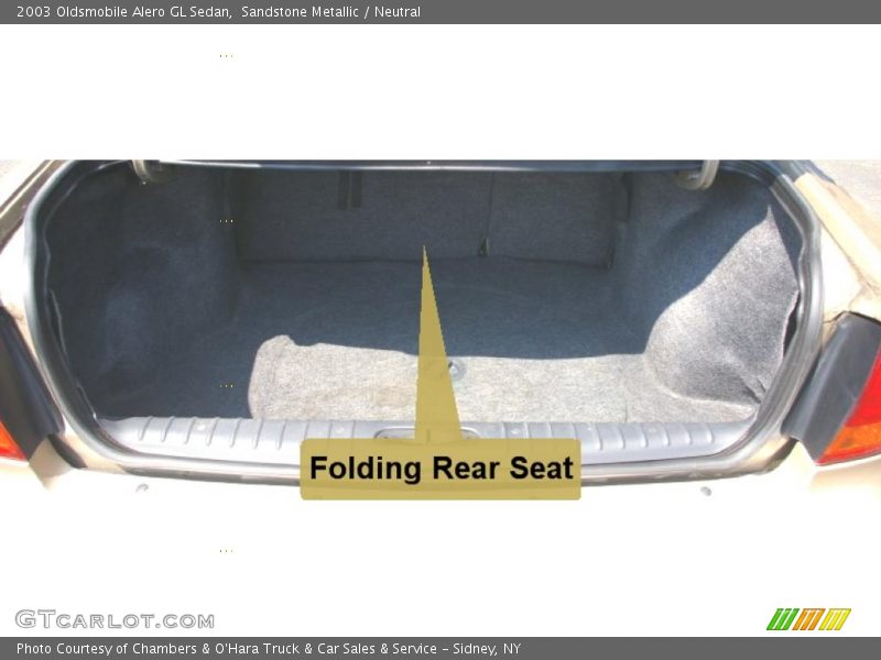 Sandstone Metallic / Neutral 2003 Oldsmobile Alero GL Sedan