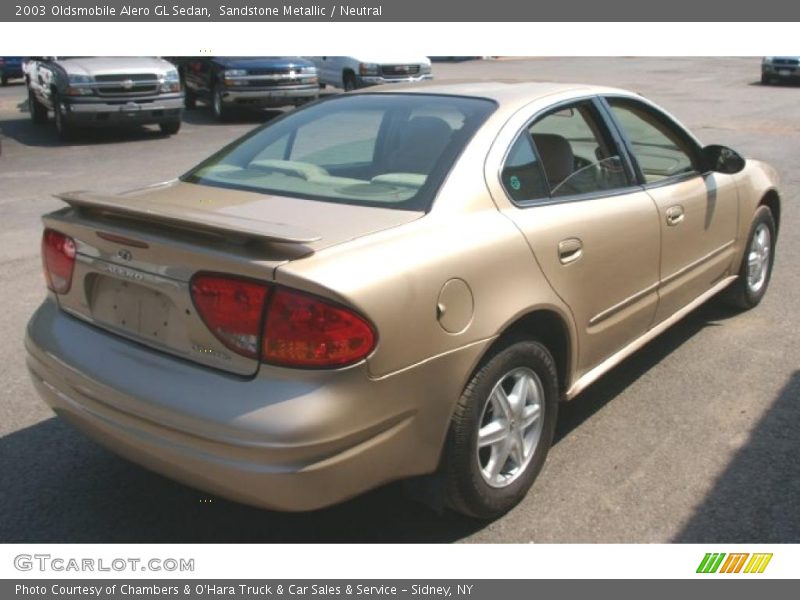 Sandstone Metallic / Neutral 2003 Oldsmobile Alero GL Sedan