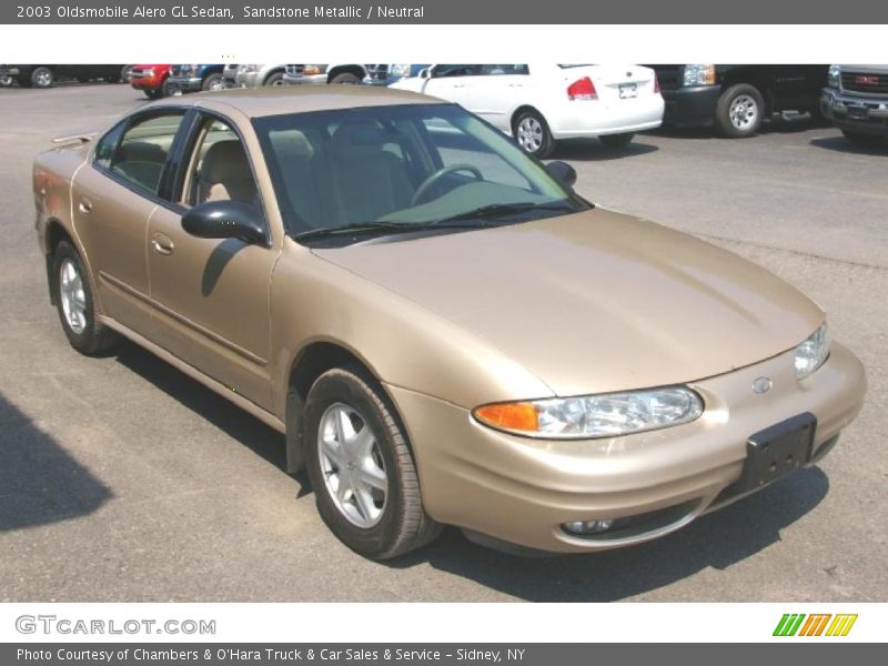 Sandstone Metallic / Neutral 2003 Oldsmobile Alero GL Sedan