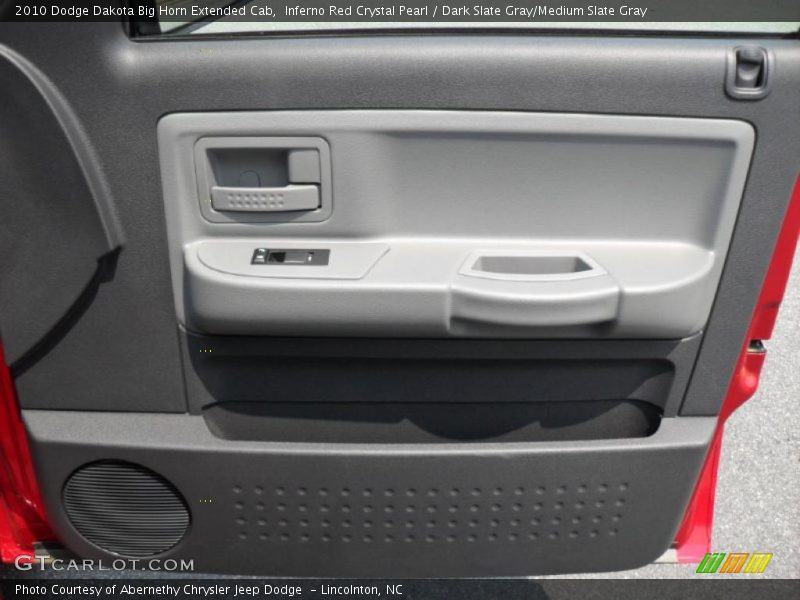 Inferno Red Crystal Pearl / Dark Slate Gray/Medium Slate Gray 2010 Dodge Dakota Big Horn Extended Cab