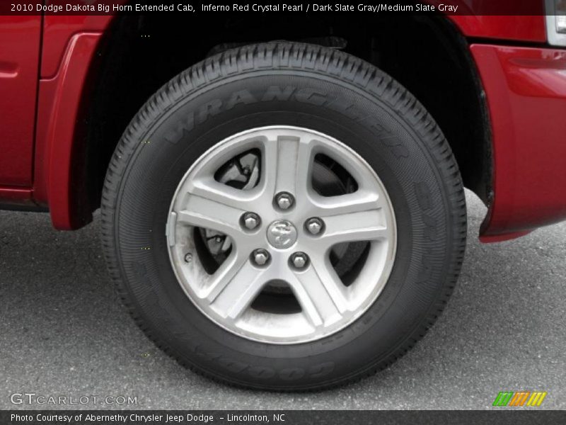 Inferno Red Crystal Pearl / Dark Slate Gray/Medium Slate Gray 2010 Dodge Dakota Big Horn Extended Cab
