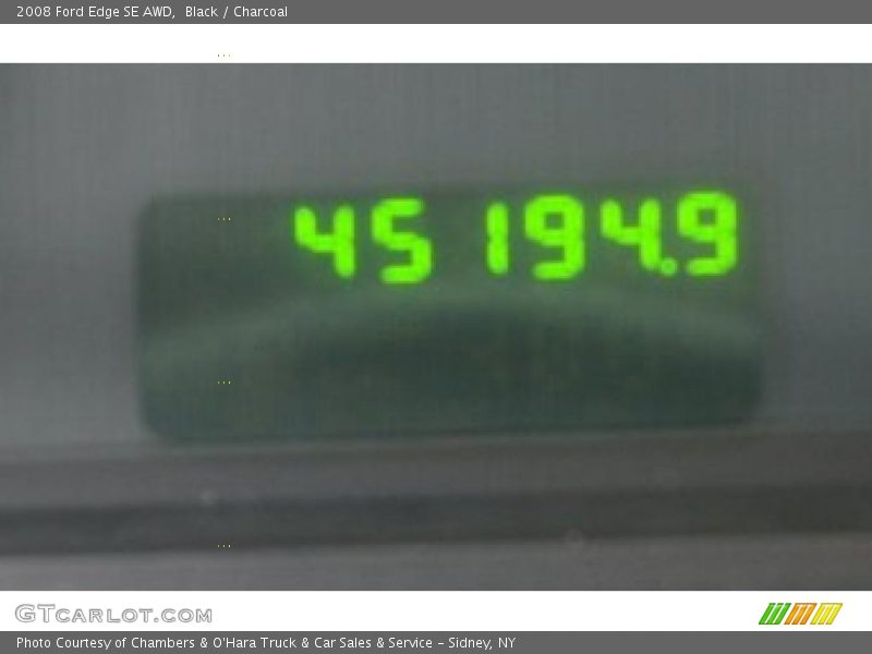 Black / Charcoal 2008 Ford Edge SE AWD