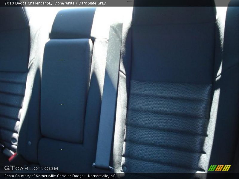 Stone White / Dark Slate Gray 2010 Dodge Challenger SE