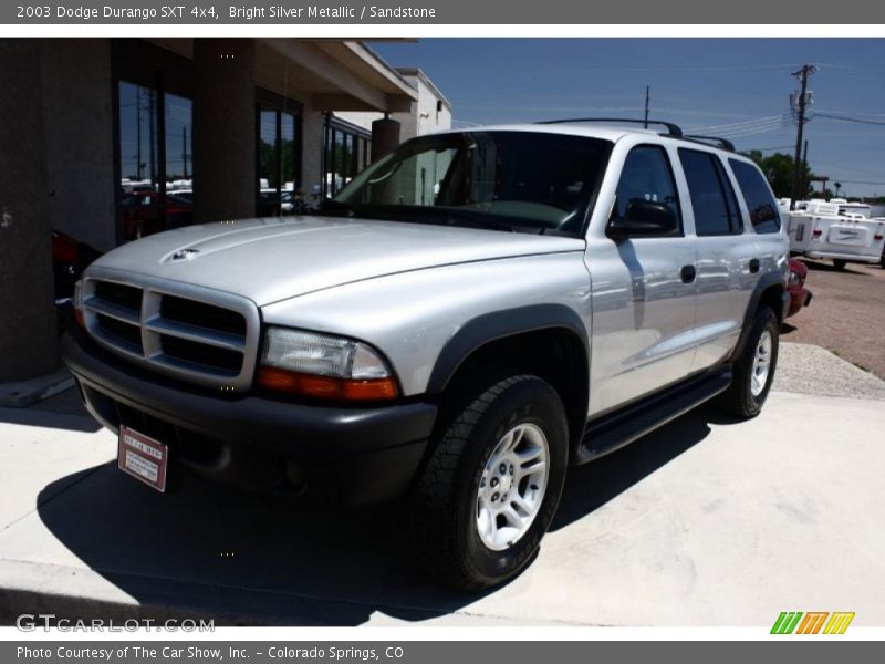 Bright Silver Metallic / Sandstone 2003 Dodge Durango SXT 4x4