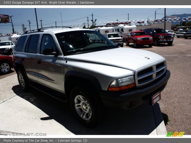Bright Silver Metallic / Sandstone 2003 Dodge Durango SXT 4x4