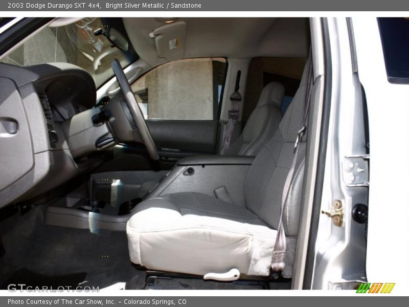 Bright Silver Metallic / Sandstone 2003 Dodge Durango SXT 4x4