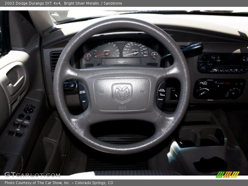 Bright Silver Metallic / Sandstone 2003 Dodge Durango SXT 4x4