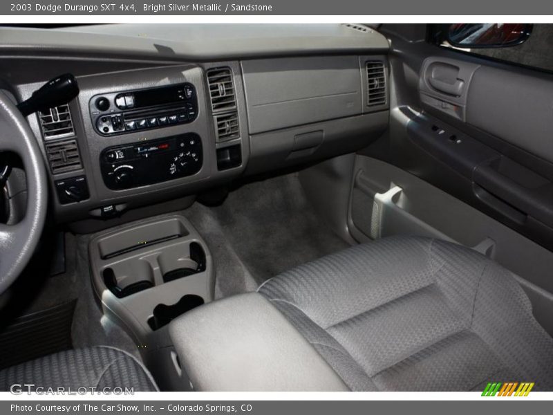 Bright Silver Metallic / Sandstone 2003 Dodge Durango SXT 4x4
