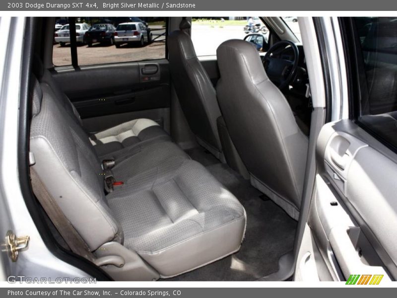 Bright Silver Metallic / Sandstone 2003 Dodge Durango SXT 4x4