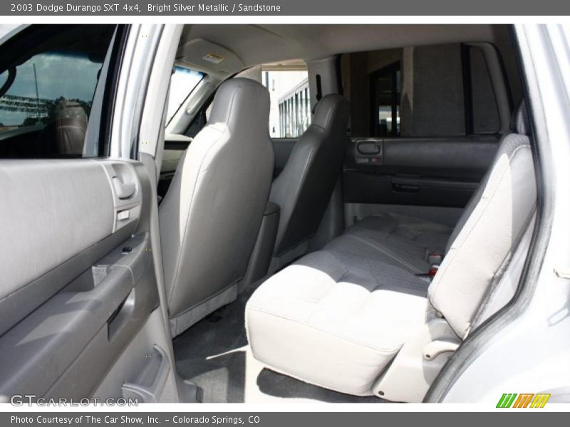 Bright Silver Metallic / Sandstone 2003 Dodge Durango SXT 4x4