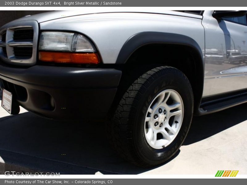 Bright Silver Metallic / Sandstone 2003 Dodge Durango SXT 4x4