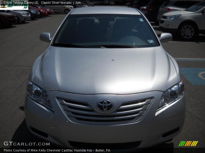 Classic Silver Metallic / Ash 2008 Toyota Camry LE